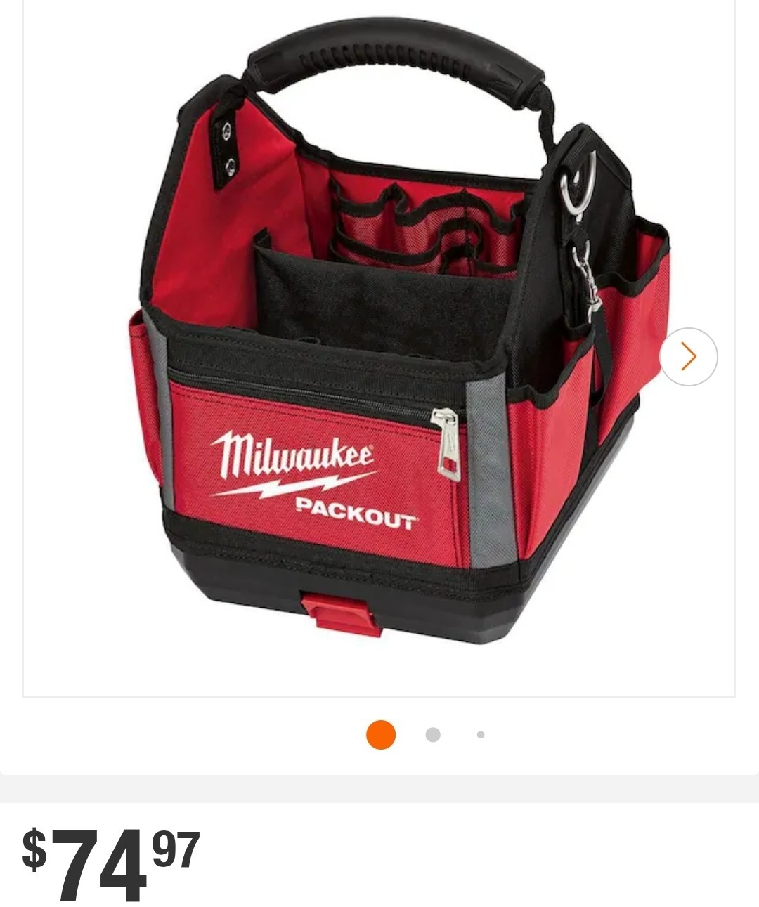 Original Milwaukee 48-22-8310 PACKOUT 10″ Tote
