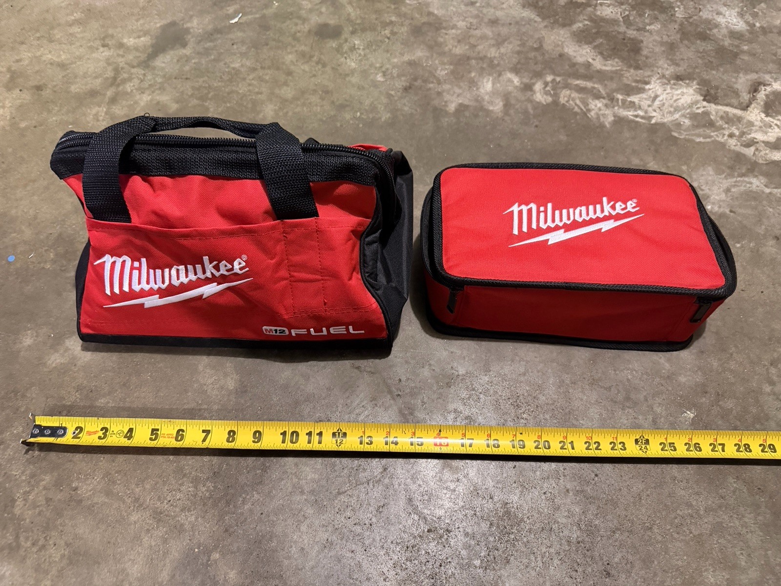 Two Milwaukee M12 Tool Bags-Brand New-BAGS ONLY￼
