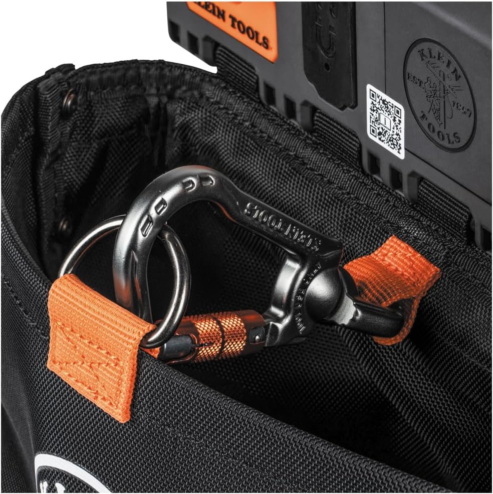 BC510S Bucket Work Center Hardware Tool Pouch with Carabiner, Magnetic, S Hook R