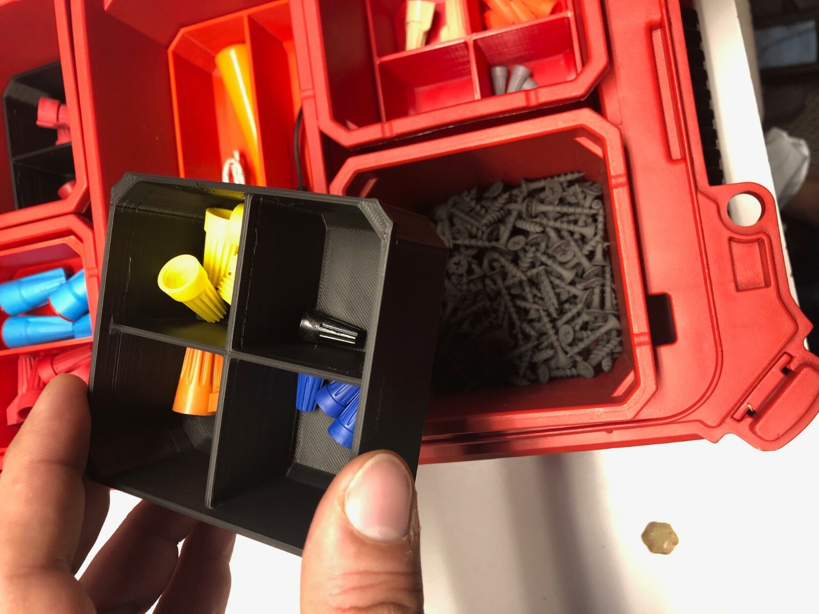 Bin Inserts Compatible With Milwaukee Packout Or Job Site Organizer