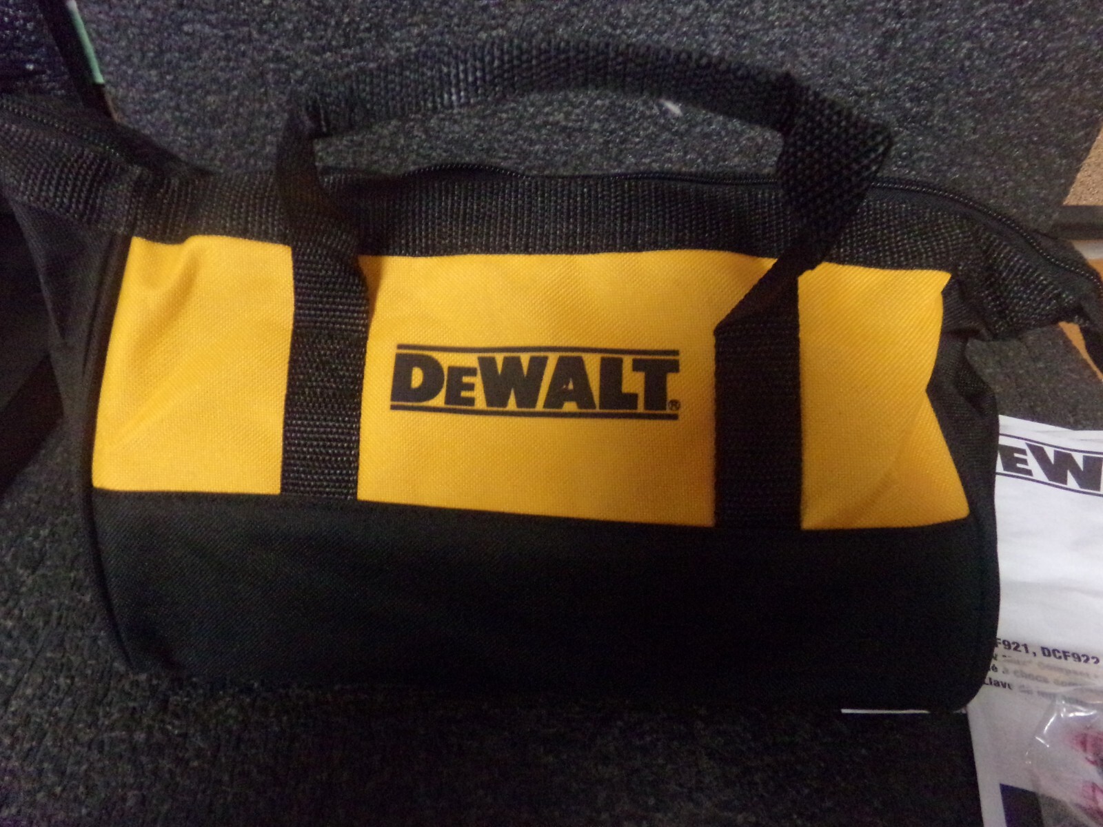 Dewalt Tool Bag 11″ X 9″ X 7″ Drill / Impact (bag only) NEW (C)