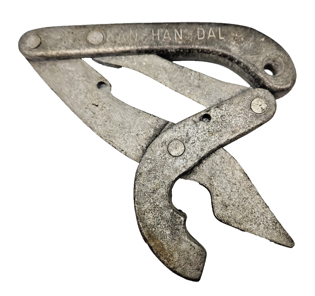 Vintage Kan-Han-Dal Heavy Duty Ergonomic Bucket Handle Carry Tool Lifting Grip
