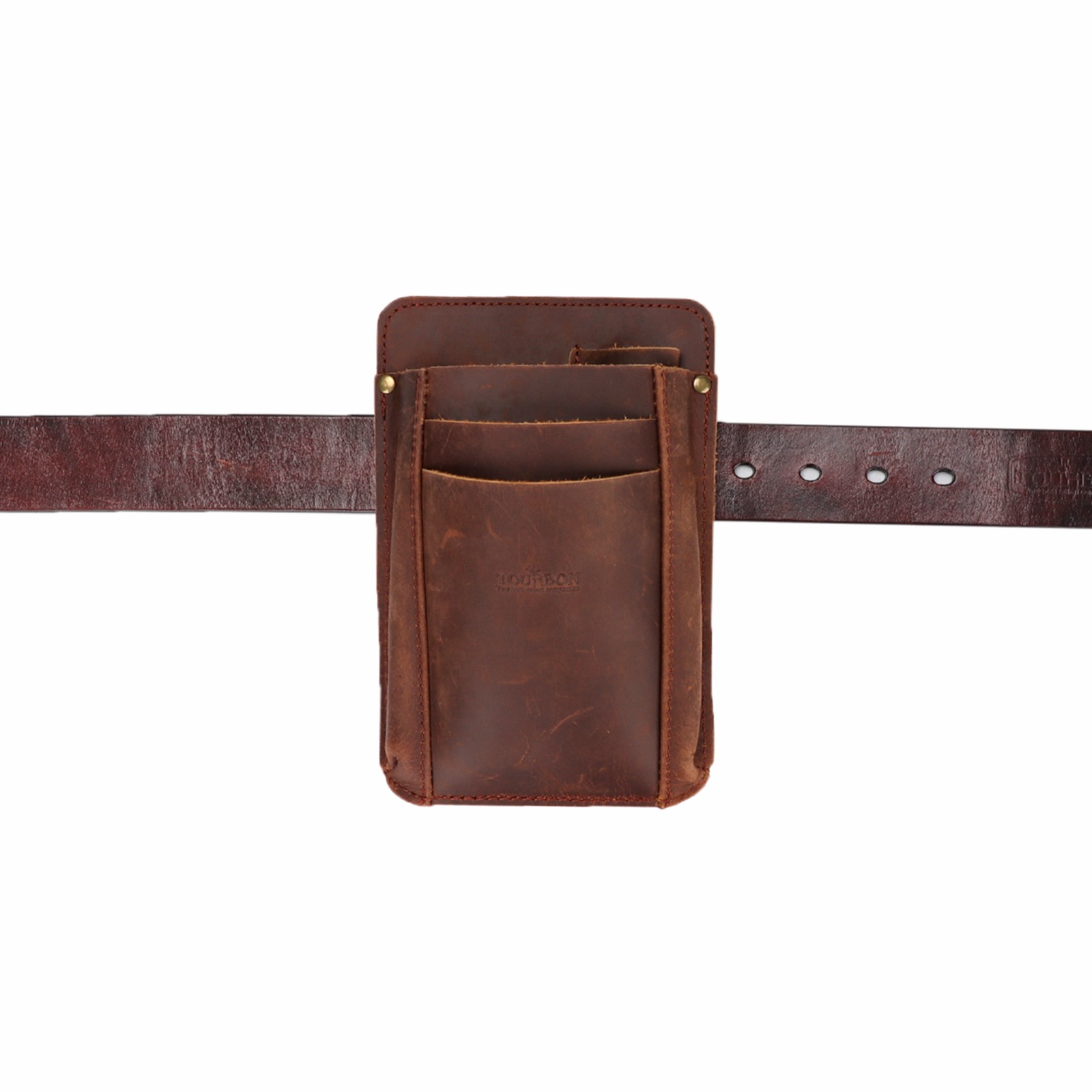 Tourbon Leather Garden Florist Tools Organizer Belt Carry Bag Pouch Travel EDC