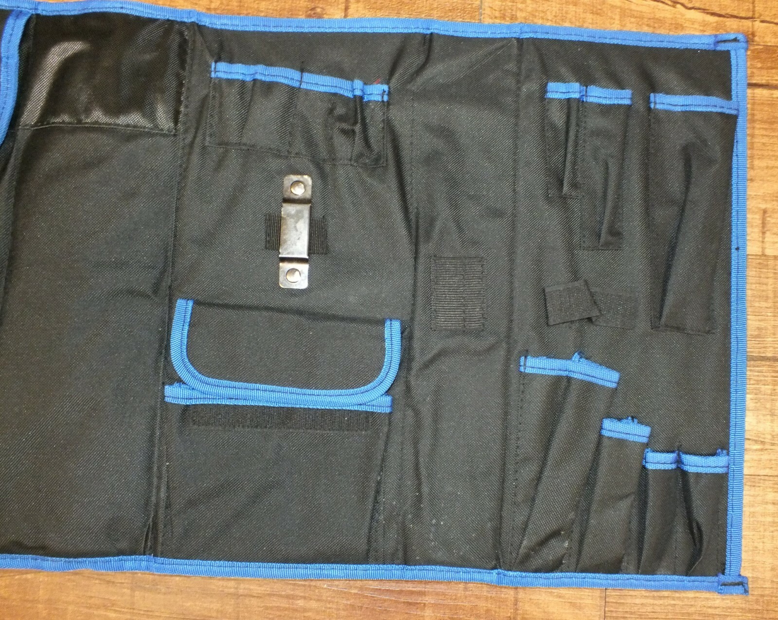 Genuine Kobalt Tri-Fold Black & Blue Tool Tote / Cage / Bag Only **READ**