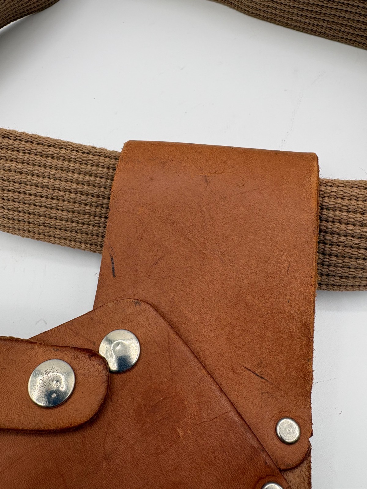 AWP Leather Drill And Bit Tool Belt Holster K-410-RL **W/ belt!