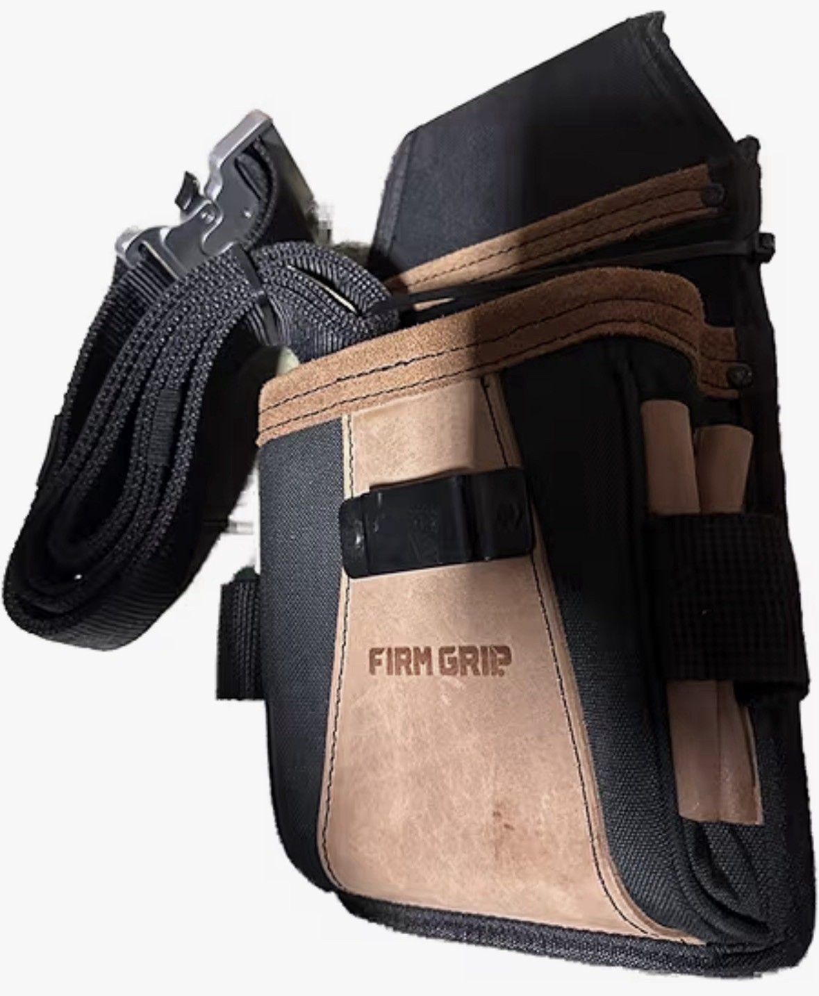 FIRM GRIP Build-A-Rig Everyday Belt Kit Utility Pouch & Hammer Sleeve- 1FG-3575