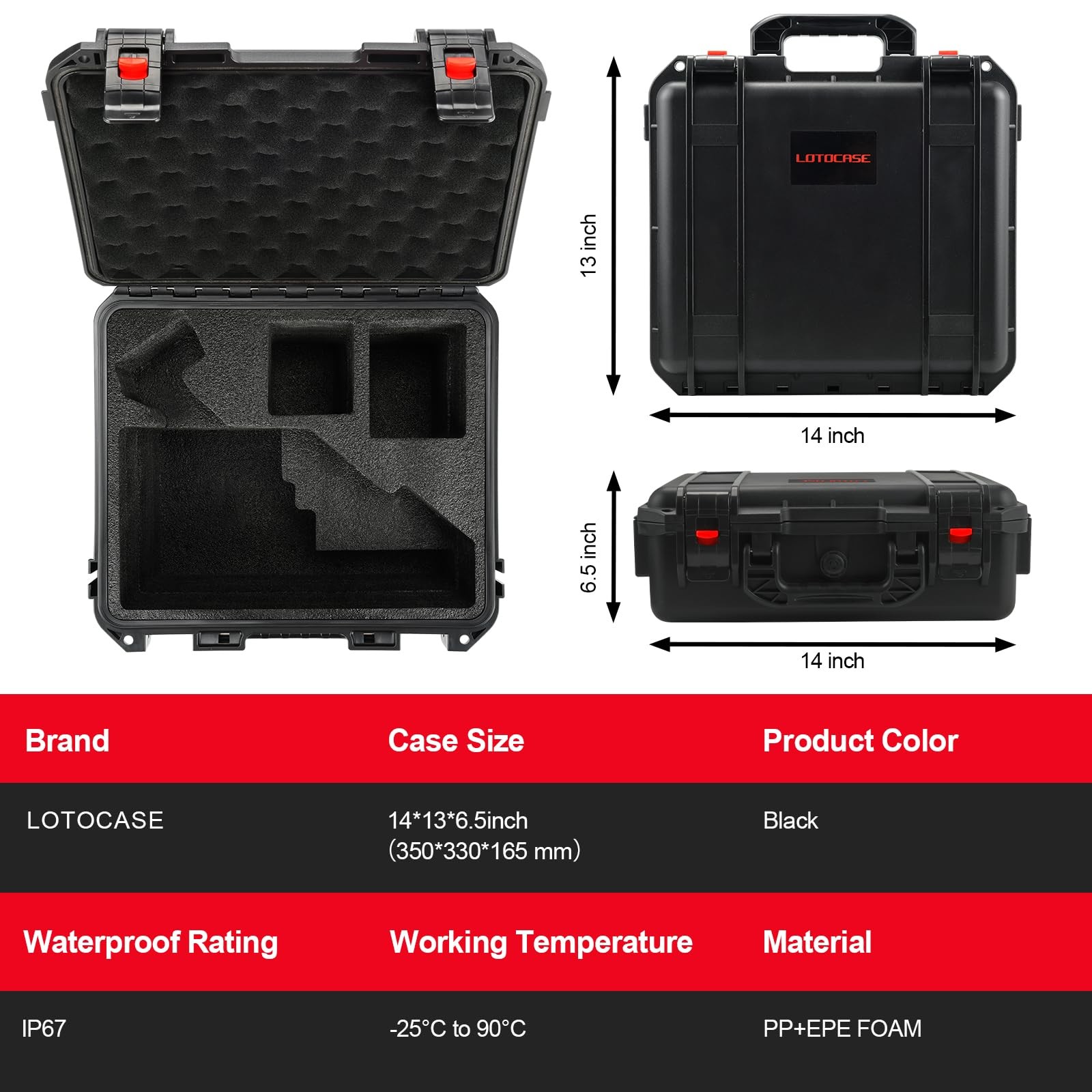 Case for Milwukee Hackzall Saw zall – Waterproof & Shockproof Storage Box