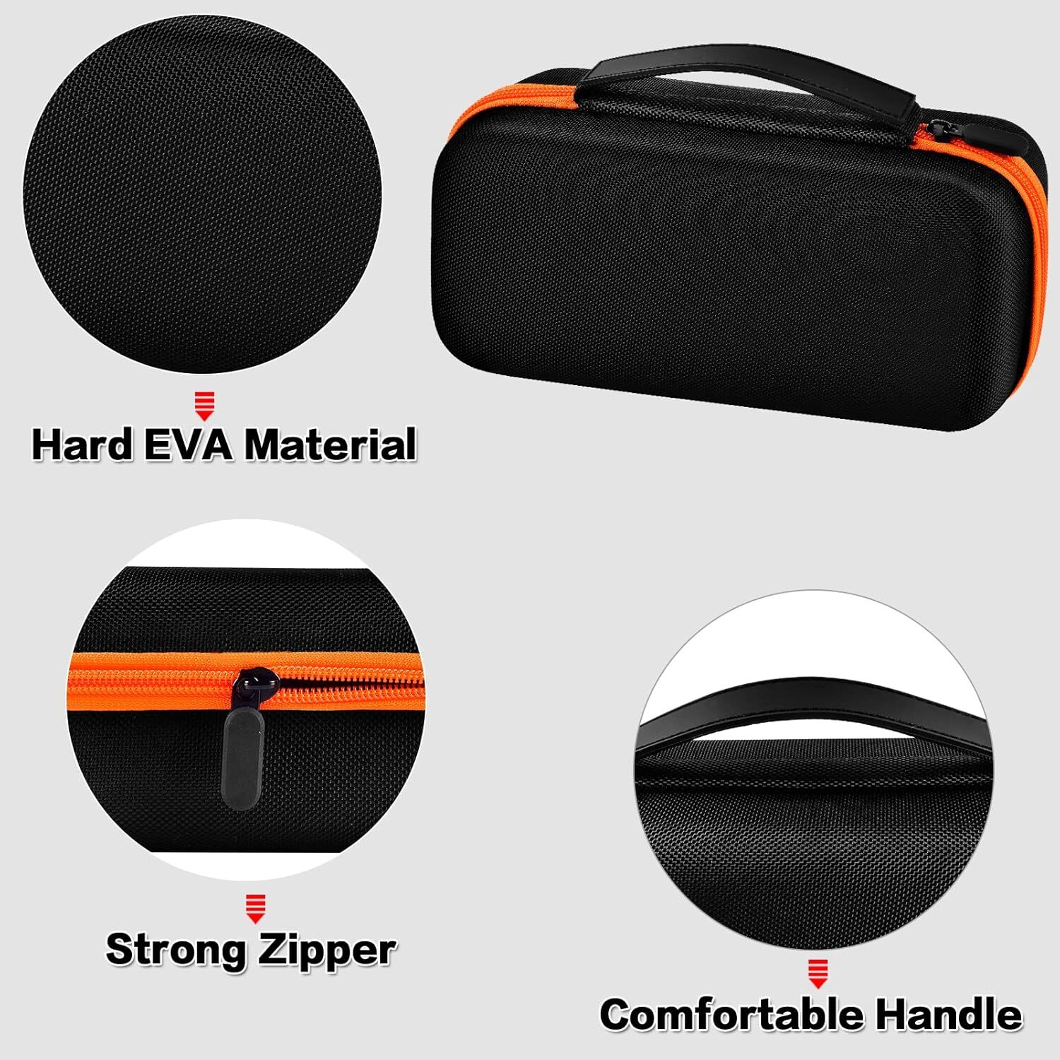 Fabric Cutter Holder Bag with Accessories Pocket – Black (Case Only)