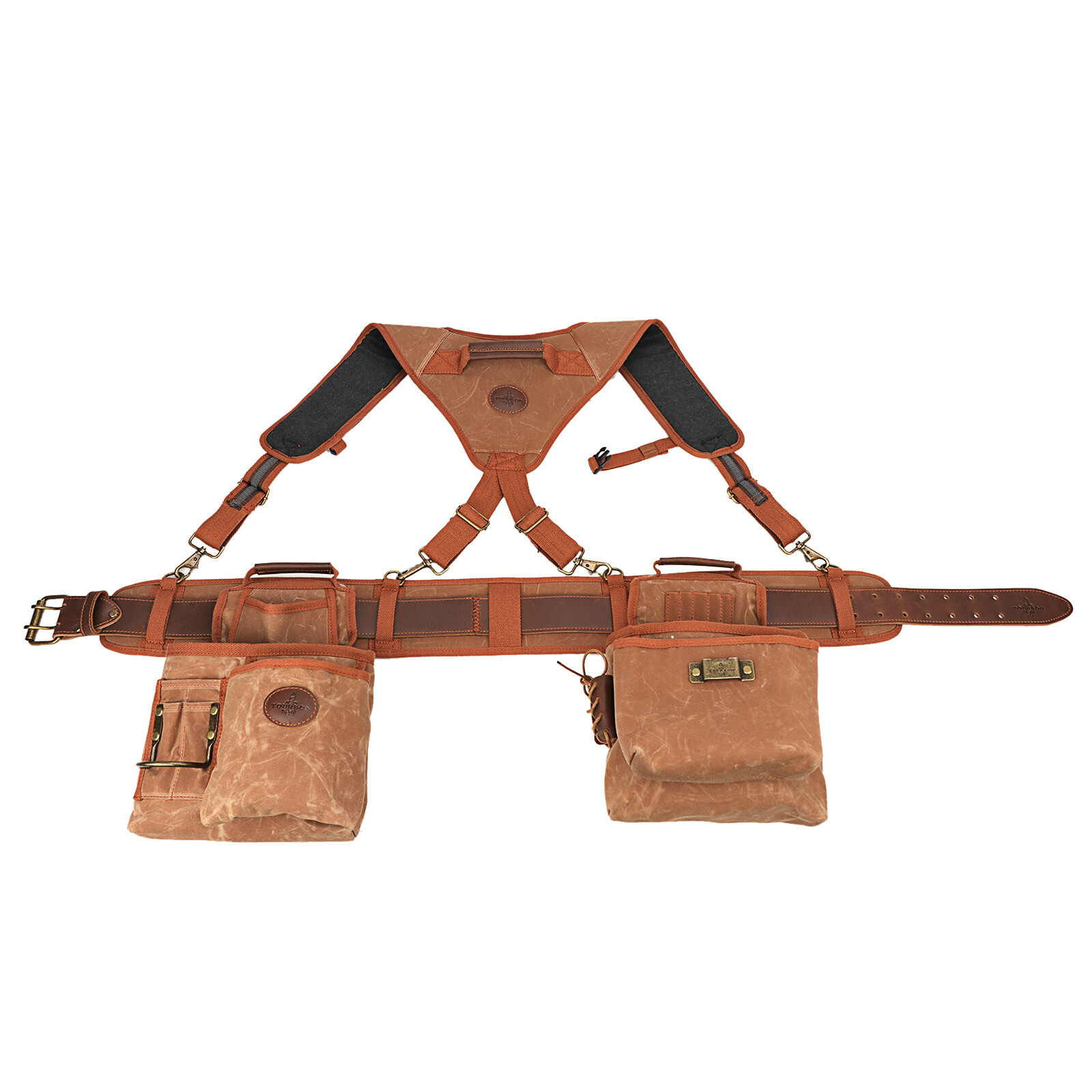 Electrician/Carpenter/Framer Tool Construction Bag Suspender Rig Beltbag