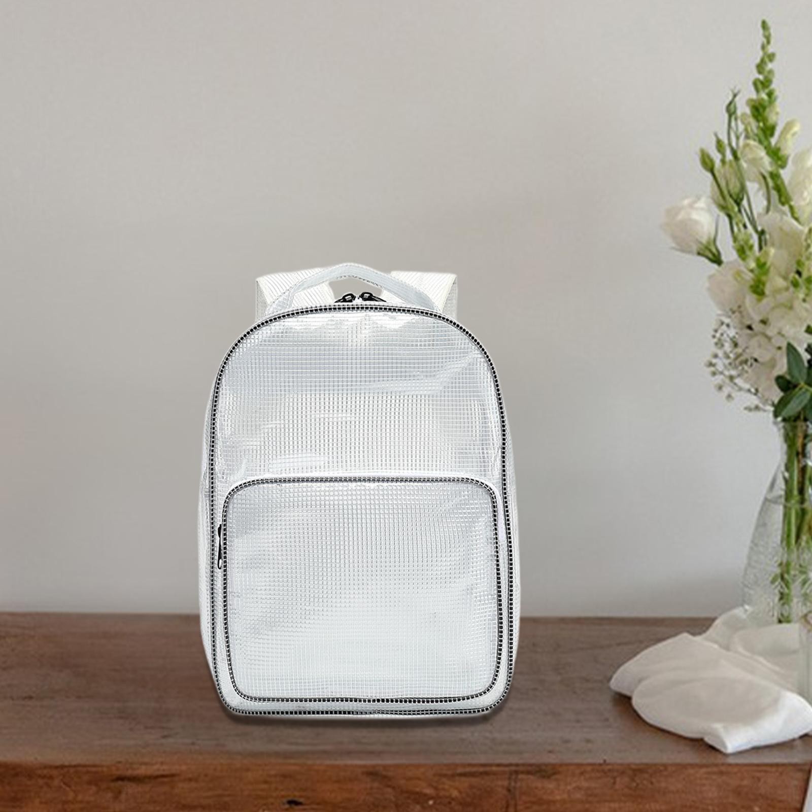 Tool Backpack Engineer Bag Workbag Practical Portable Clear PVC Cleanroom Tool