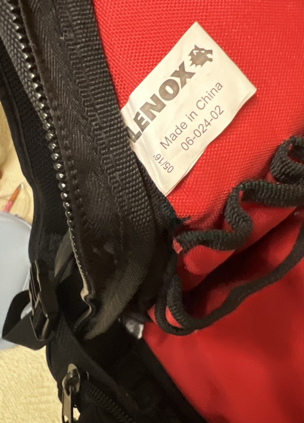 Lenox Tool Bag Backpack Multi Pocket Black Ballistic Nylon Rugged Heavy Duty
