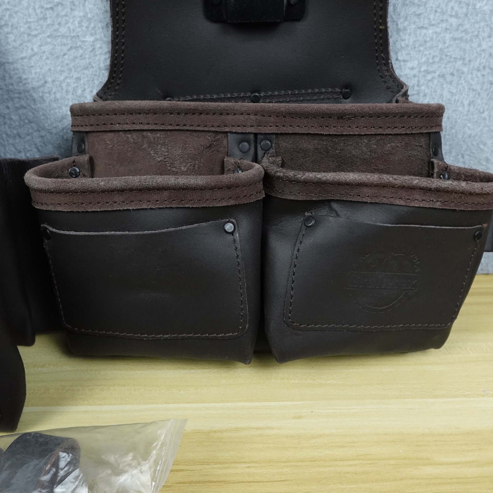 Graintex OD222 Framers Tool Bags Premium Oil Tanned Leather No Belt