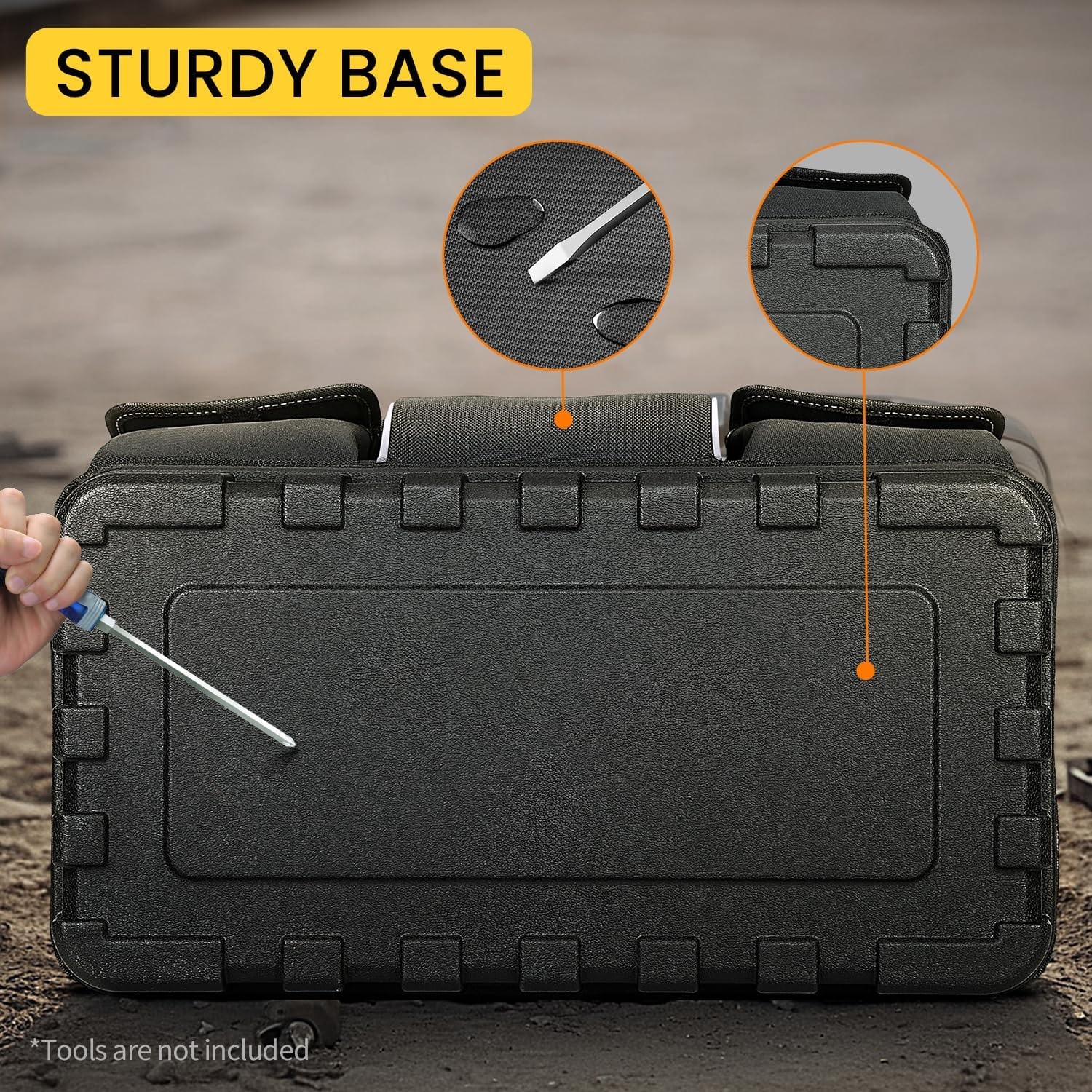 WINHUNT Tool Bag, 16-inch Tool Organisers, 600 Denier Large Tool Bag for Home…