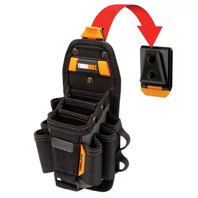 ToughBuilt TB-CT-36-L10 Technician 10 Pocket Pouch Large 15 Pockets Work DIY