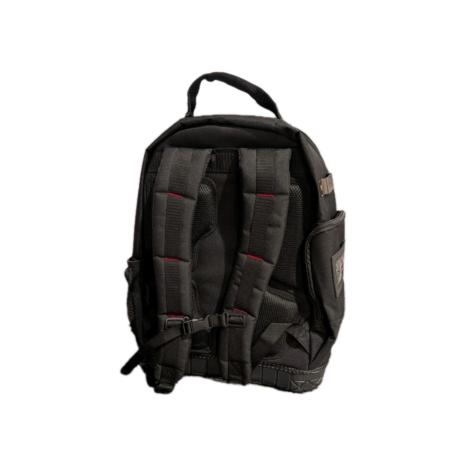 Husky 16 in. Tool Backpack Heavy Duty Rubber Bottom Storage Bag H-68003