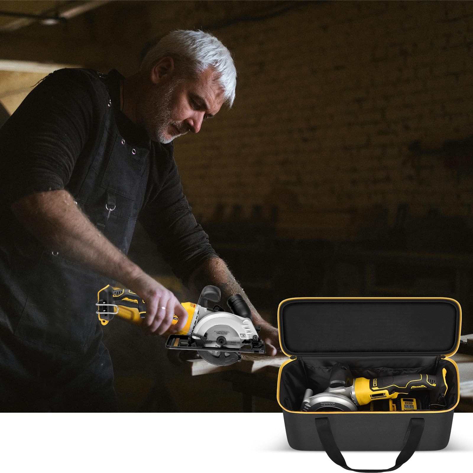Circular Saw Bag for DEWALT ATOMIC 20V MAX 4-1/2″/ for DOVAMAN/for Worx WX439…