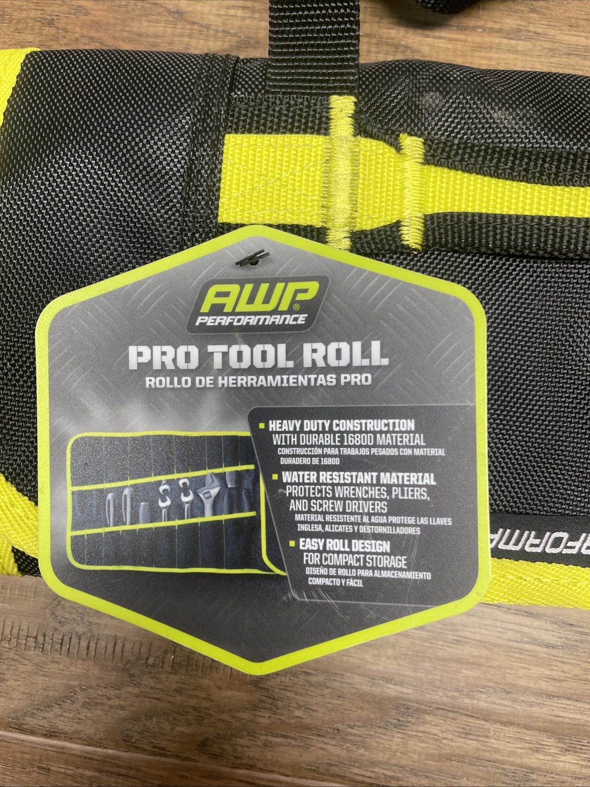 Awp Performance 21 Pocket Pro Tool Roll Fits Most Common Sized Tools SH
