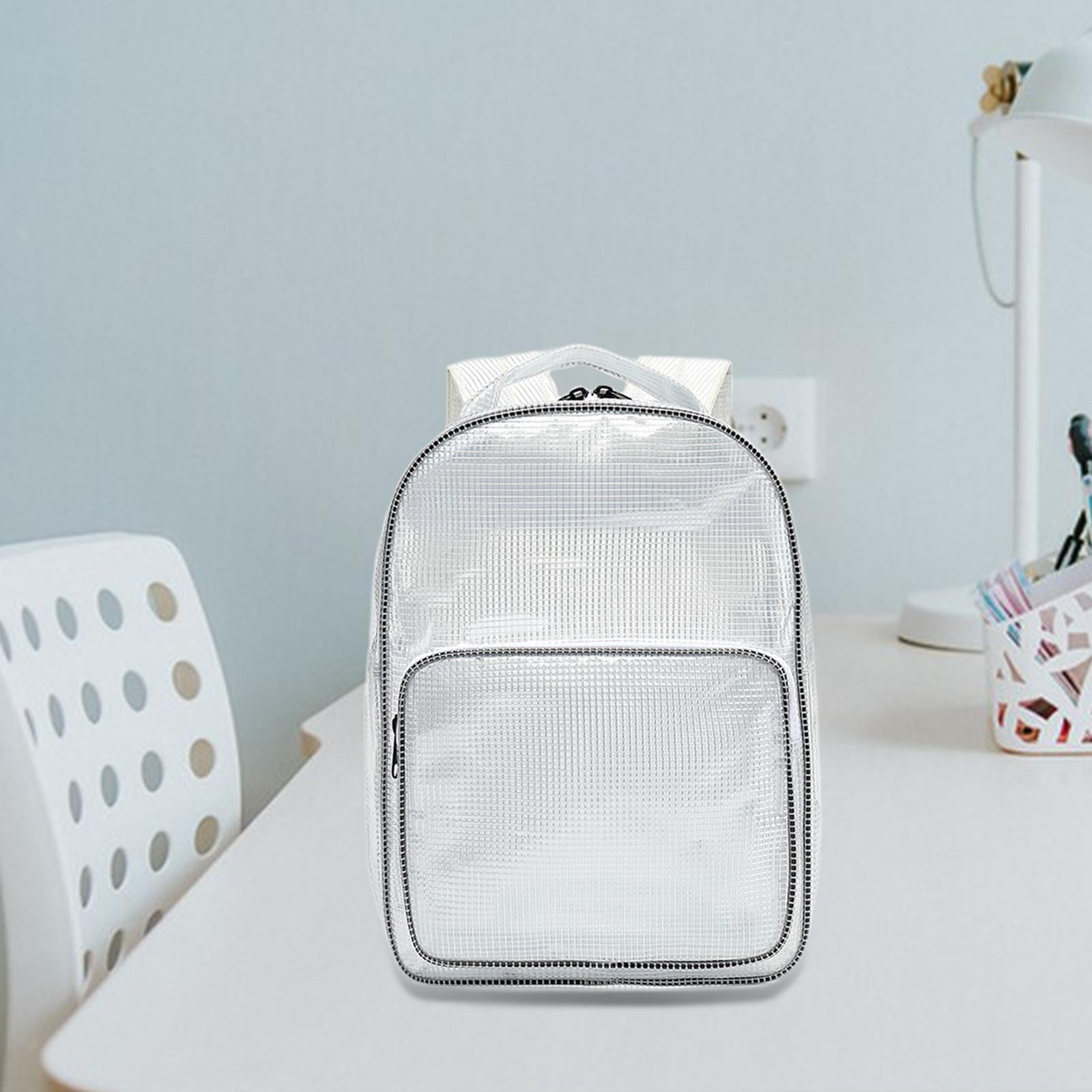 Tool Backpack Engineer Bag Workbag Practical Portable Clear PVC Cleanroom Tool