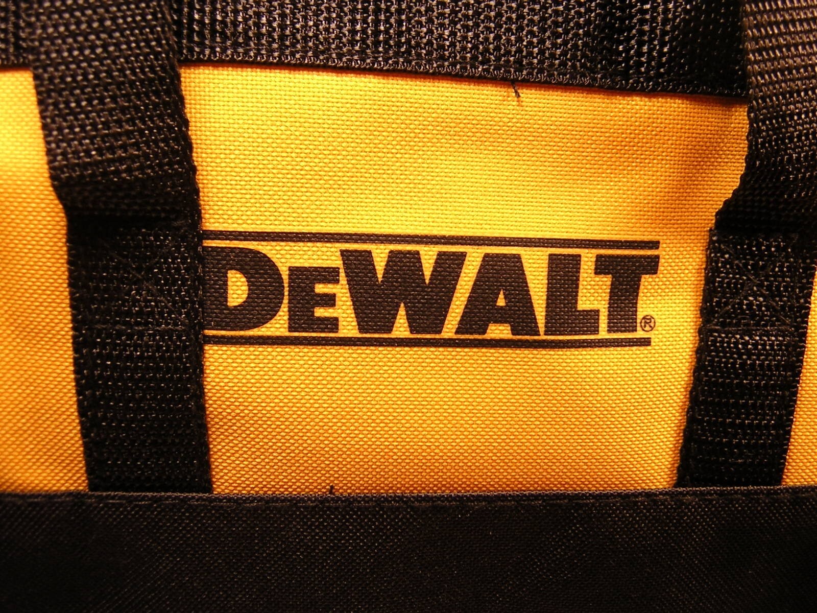 DeWalt 11x9x7 Small Heavy Duty Nylon Canvas Tool Bag Case