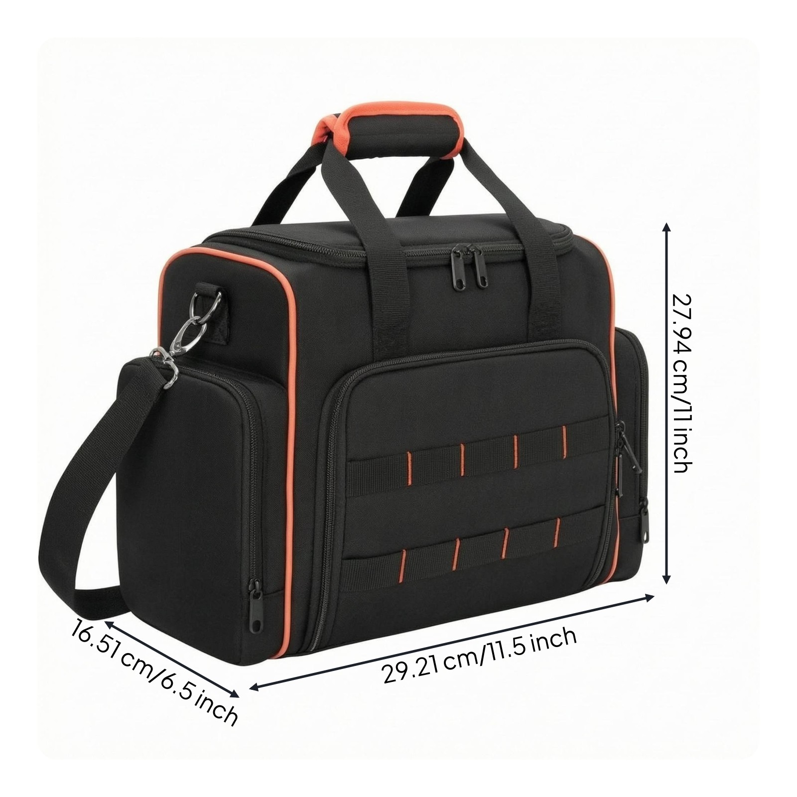 Electrician Tool Bag Removable Inner Cases for Work Location, Worksite