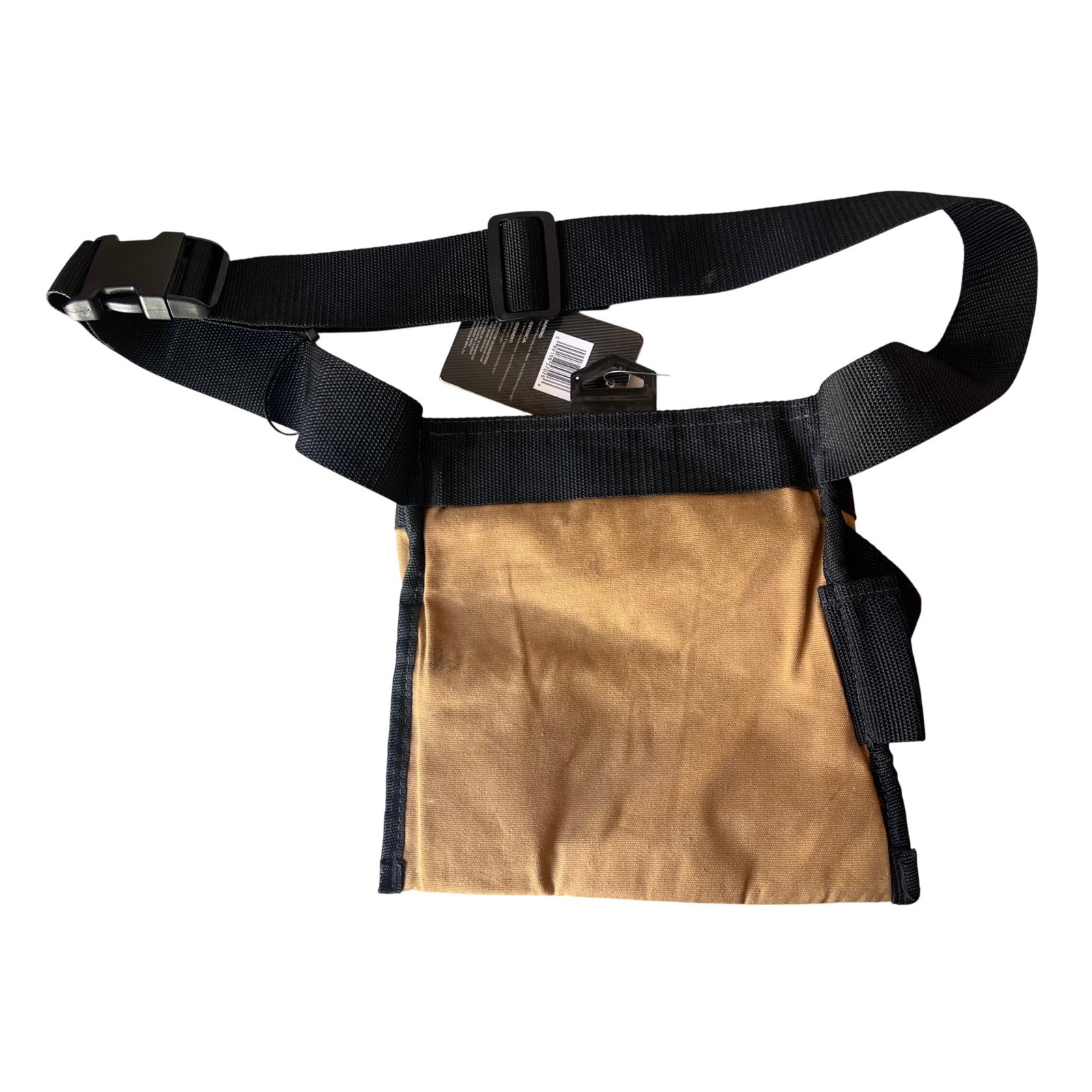 Dickies 57026 5-Pocket Single Side Tool Apron Tan Grey Canvas Adjustable Belt