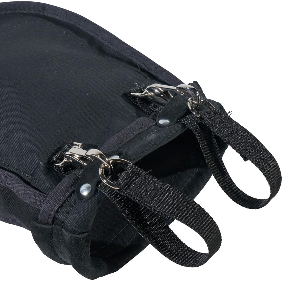 Klein Tools 51A Tool Pouch, Utility Pouch for Carrying Nuts One Size, Black