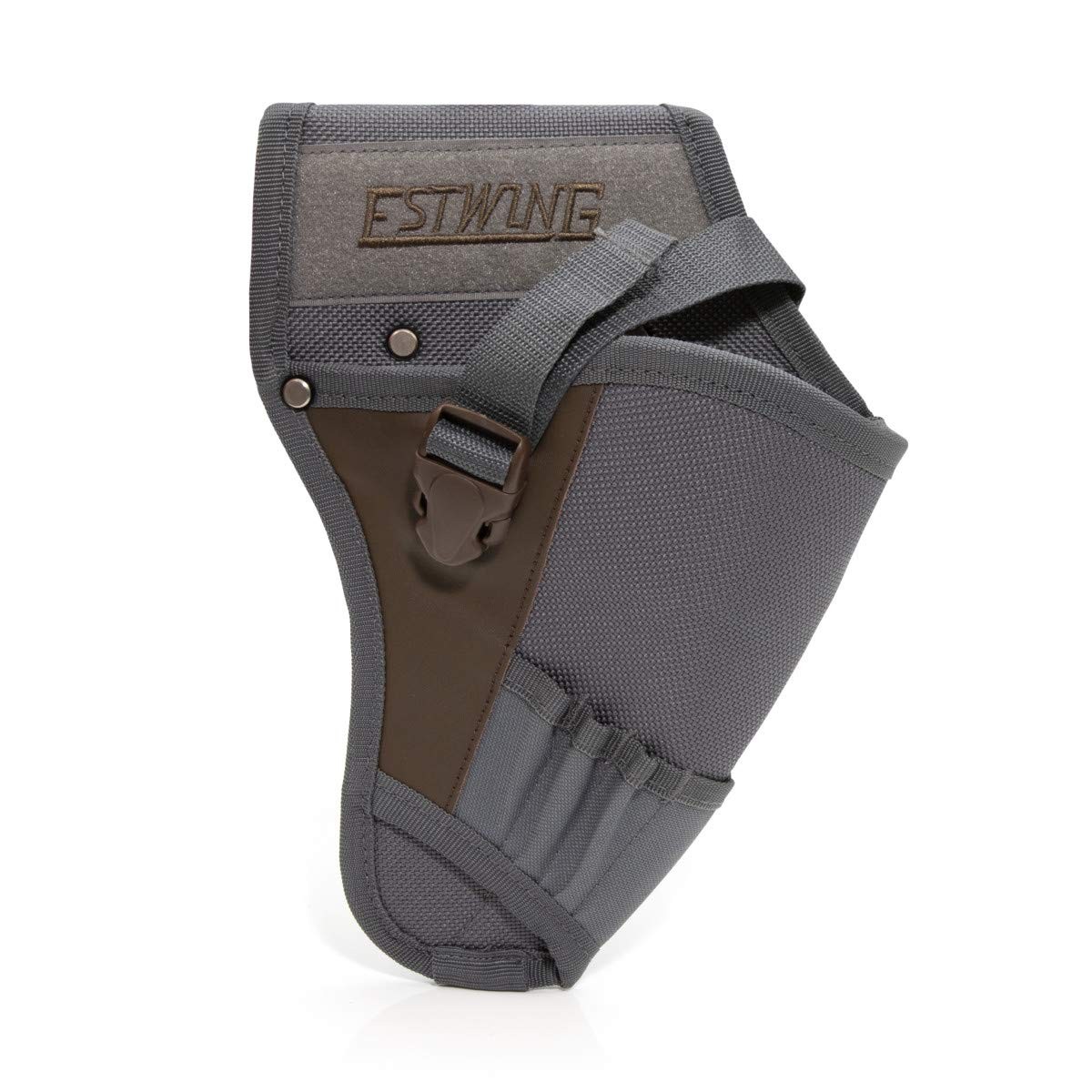 Estwing Durable Drill Holster Pouch with Bit Pockets and Secure Strap