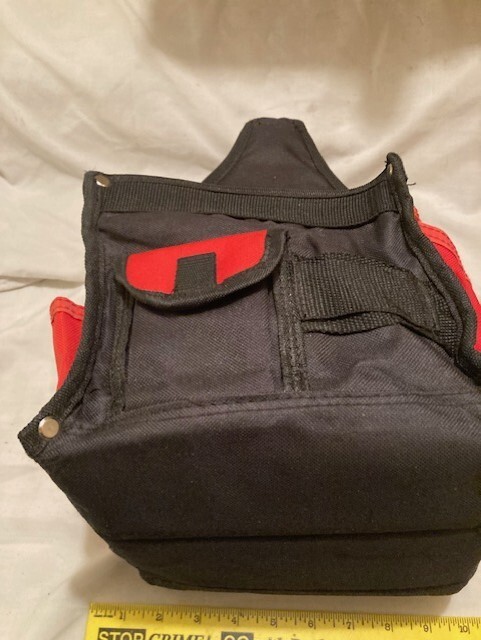 NEW (OPEN BOX) NYLON 20+ POCKET MULTI TOOL CARRIER / TOOL BAG WITH STRAP