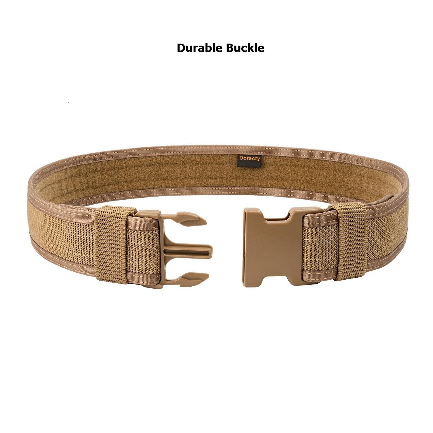 Guard Duty Belt 2″ Nylon Padded Utility Work Belt for Tactical Gear Holster T…
