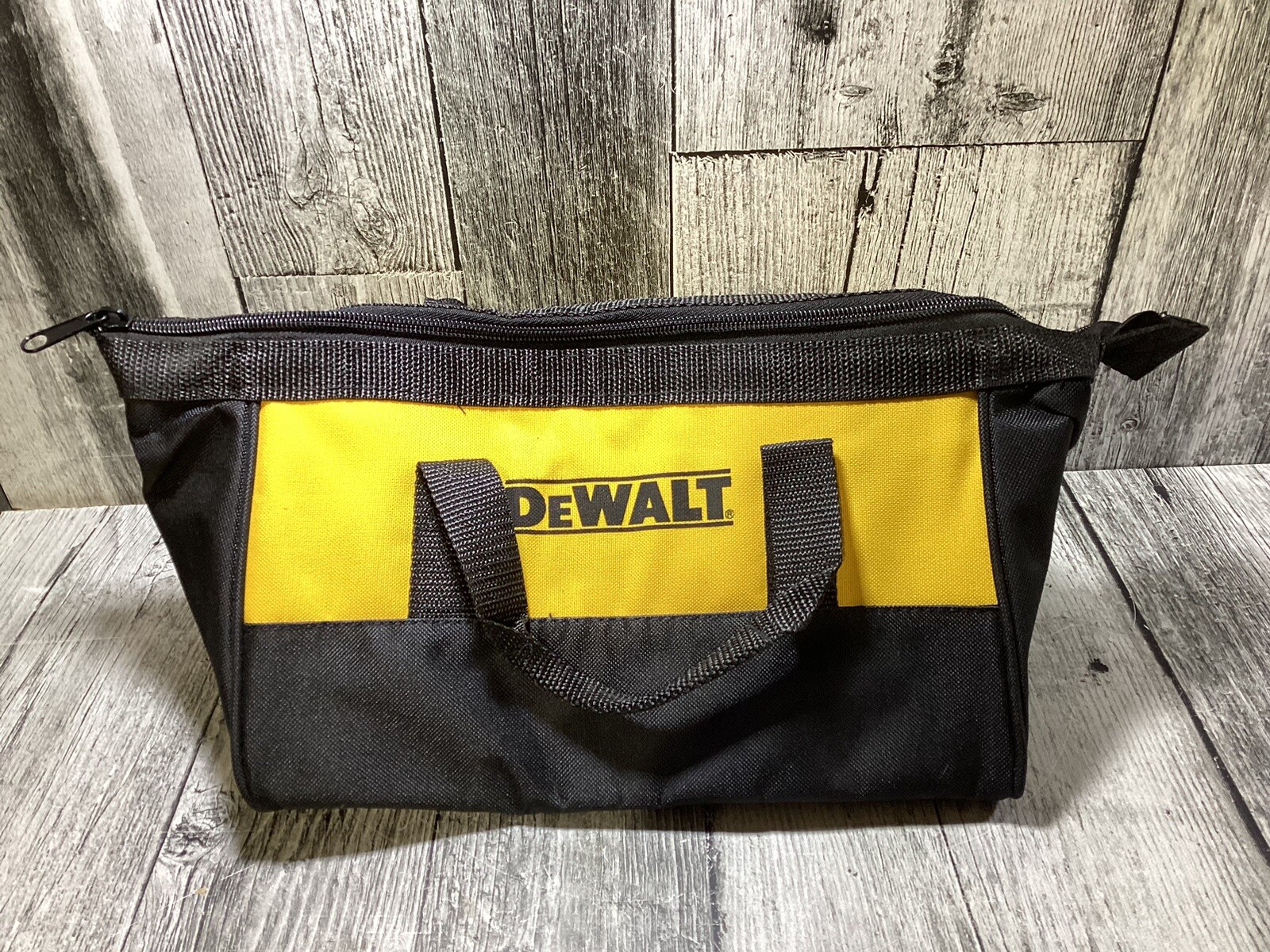DeWalt Small Heavy Duty Nylon Canvas Contractor Tool Bag Case (11x9x7)