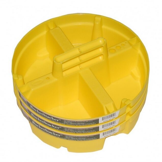 Bucket Boss 5 Gallon Bucket Stacker Parts Organizer Tray