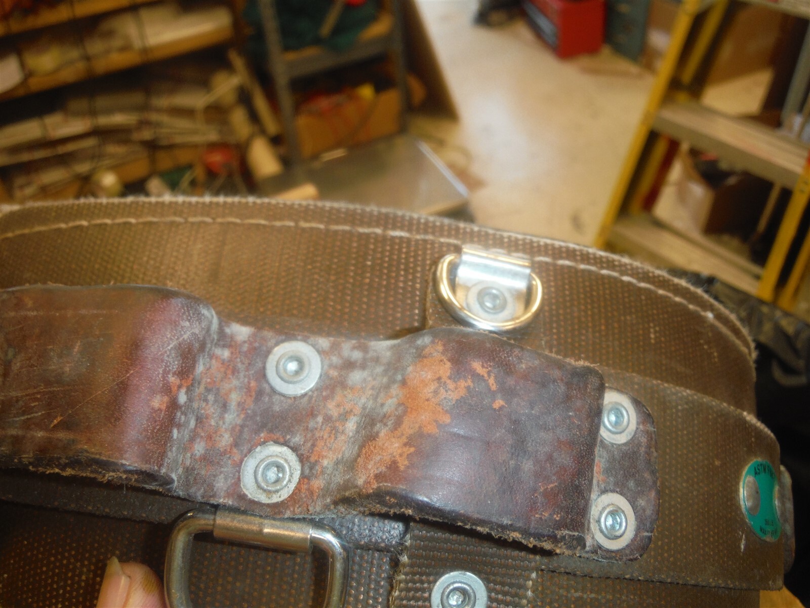 Bashlin Linesman belt 1511n size D26 good cond. Belt only No pole strap * BW9