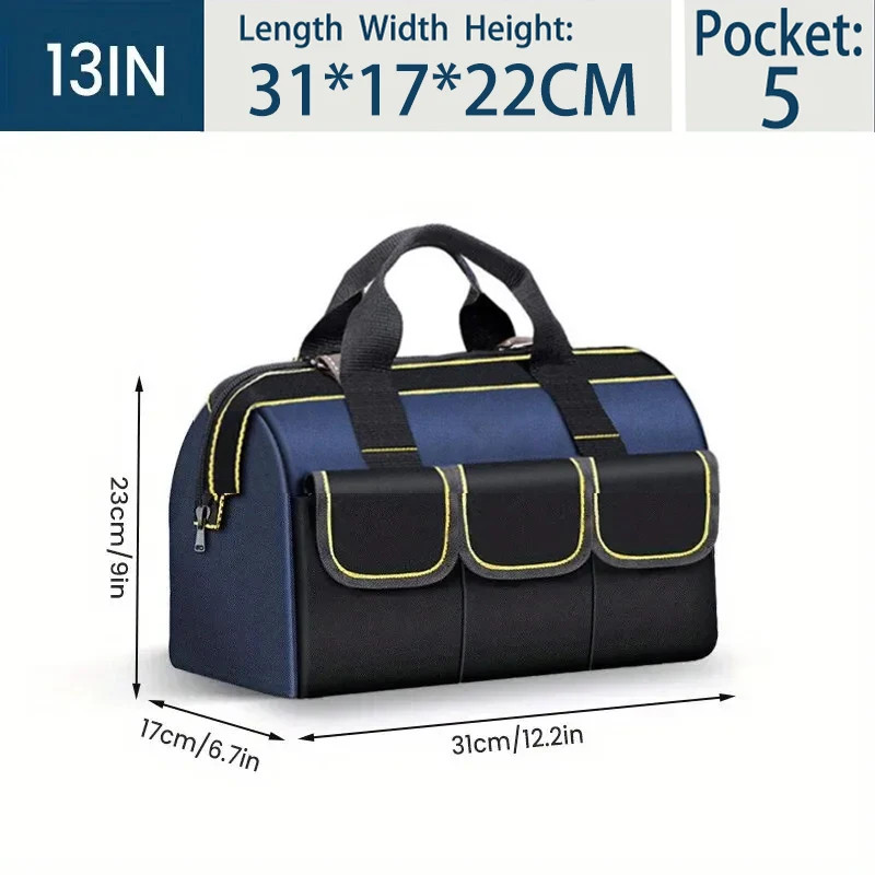Multifunctional 13in-23inch Tool Bag Thicken big Capacity Waterproof Wear-Resist