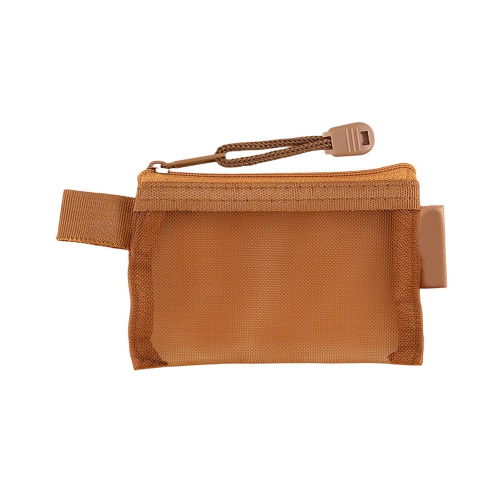Nylon for mini Zipper Mesh Bag Small Pouch for Makeup Earphone Travel Essentials
