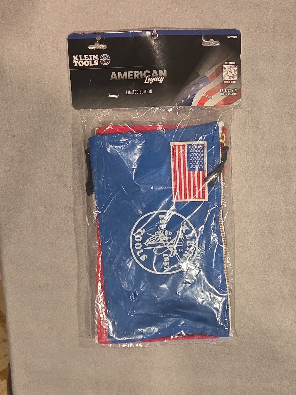 Klein Tools American Legacy Limited Edition Canvas Bags 55777RWB