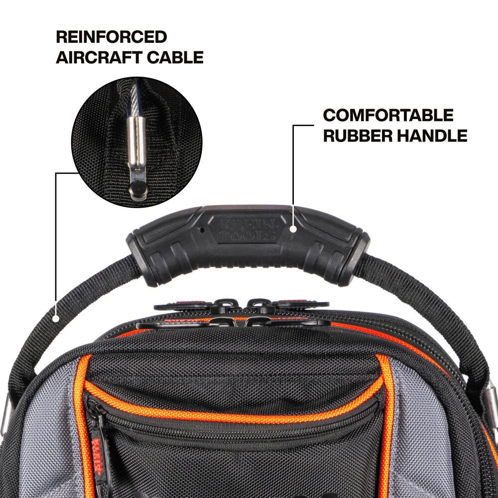 Klein Tools Tool Runner Bag With 39 Pockets