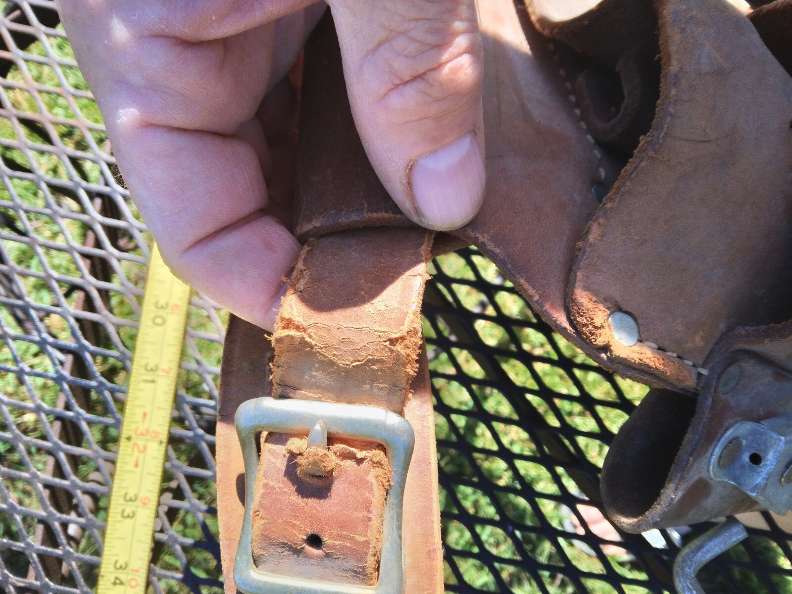 Vintage Lineman’s Leather Belt and Tool Pouch