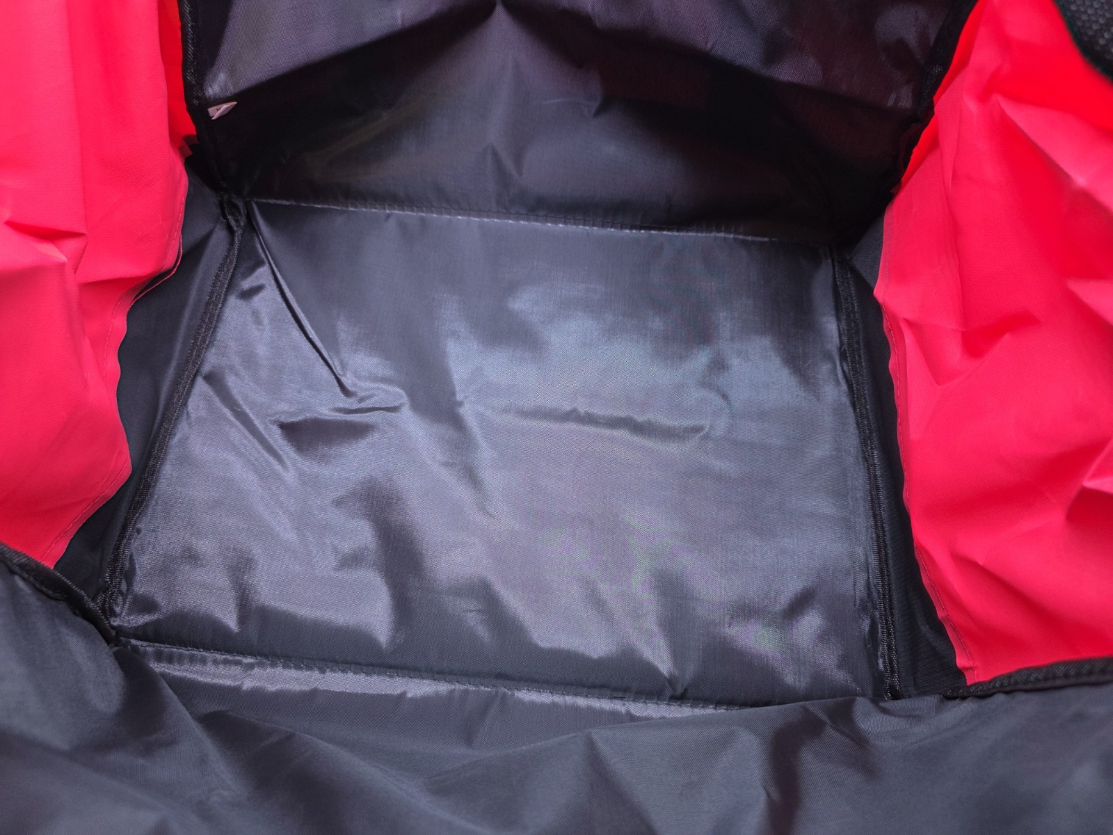 New Craftsman Red Black Soft Sided Zipper Tool Bag Tote Carry Case