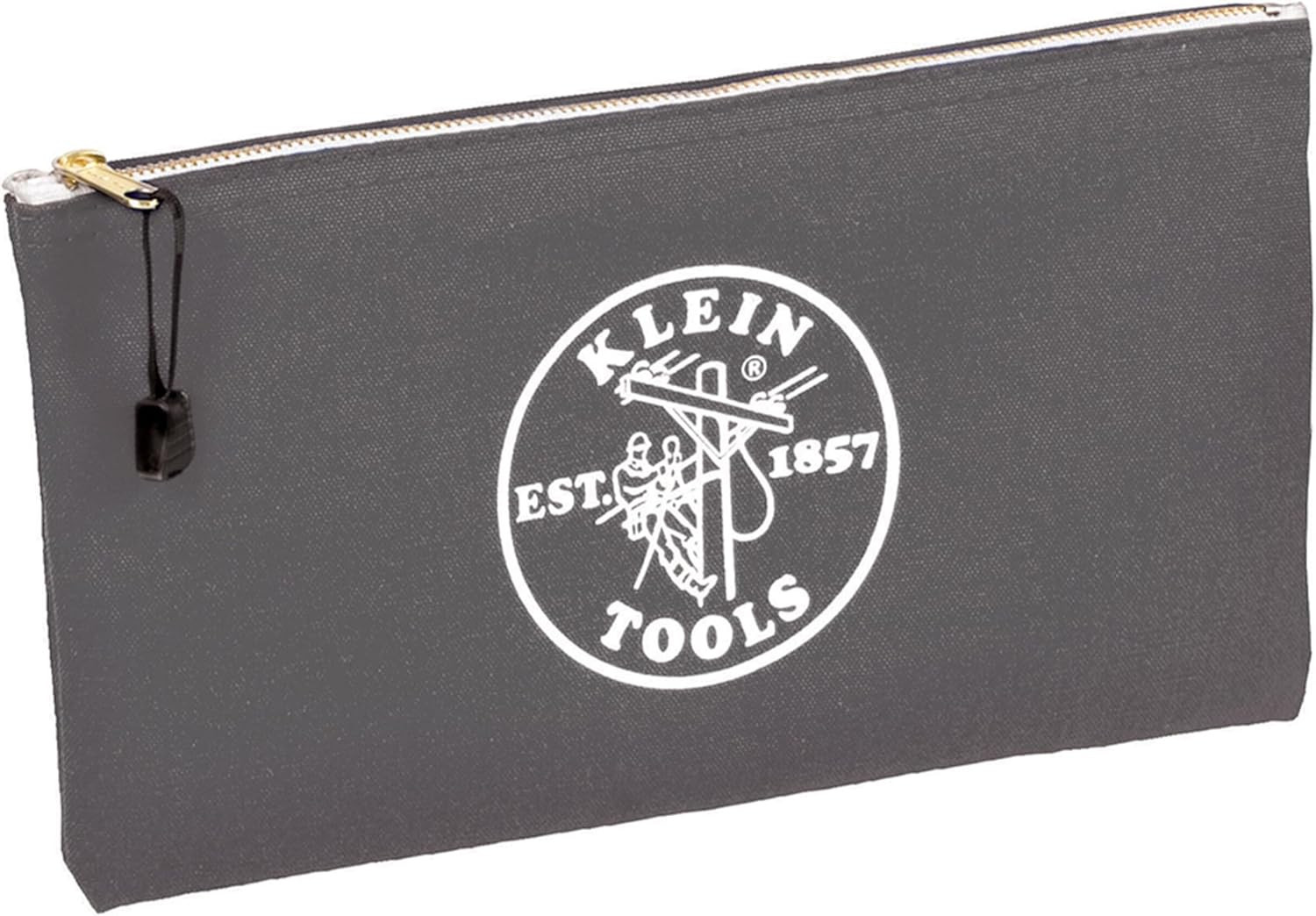 5141 Zipper Tool Bag, Tool Pouch, Bank Deposit Canvas Utility Bag, 12.5 X 7-Inch