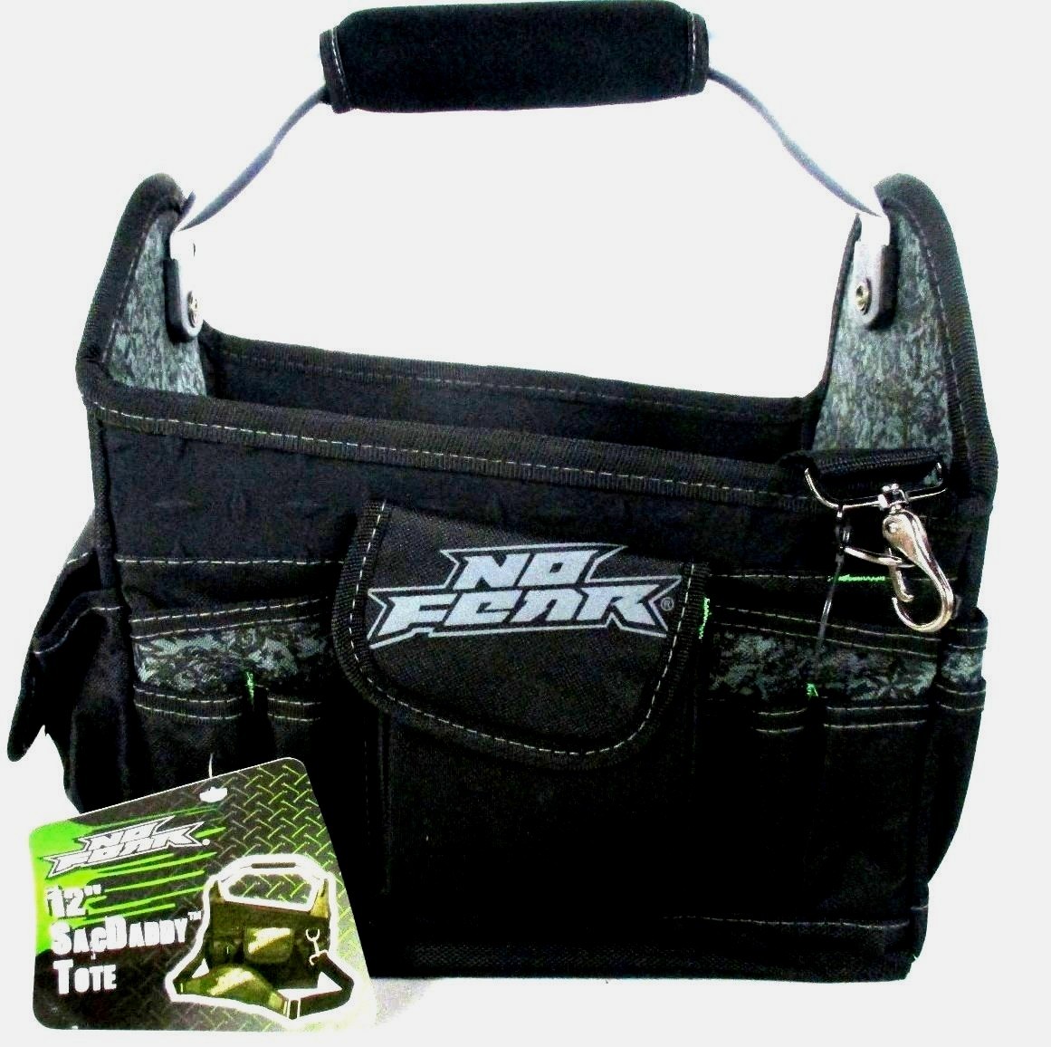 McGuire-Nicholas No Fear Sacdaddy 12-Inch Rotating Tote & Water Repellent Bottom