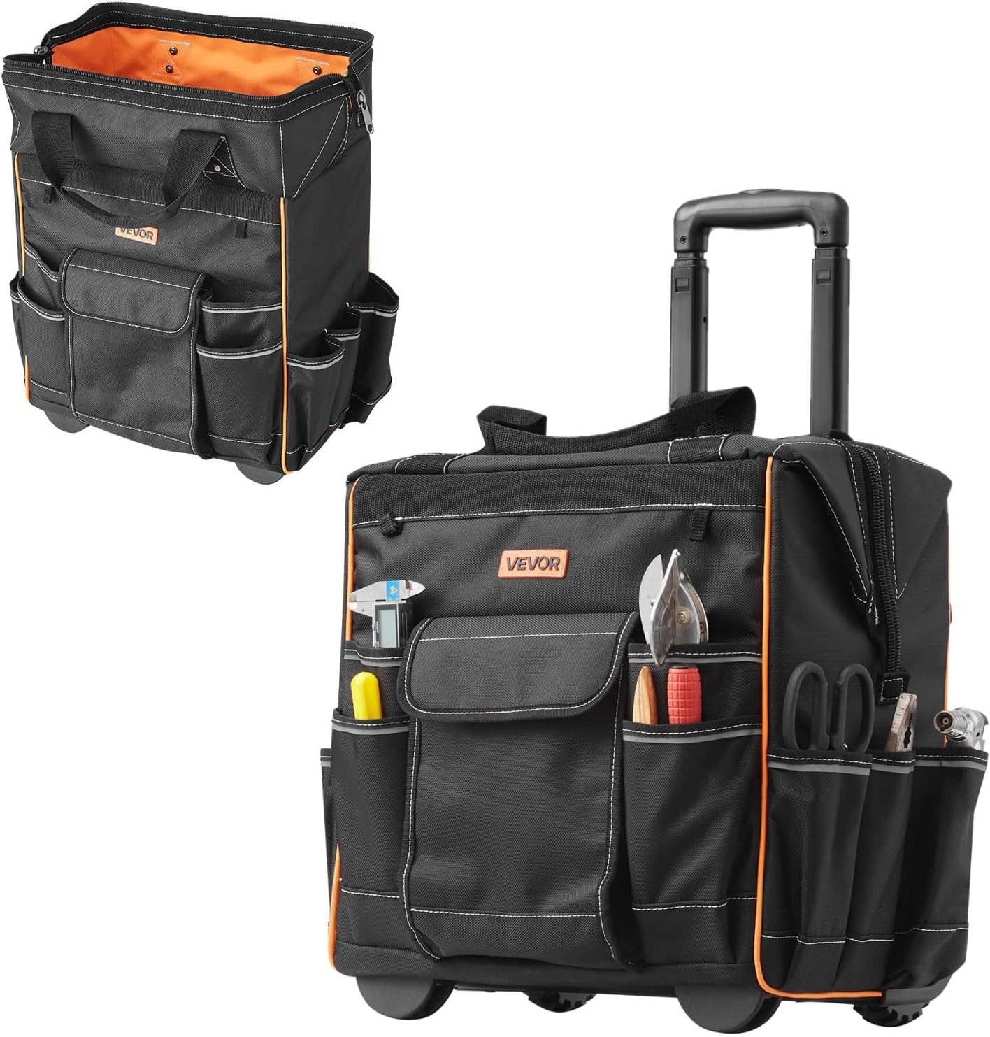 Rolling Tool Organizer VEVOR 15″ 25 Pockets