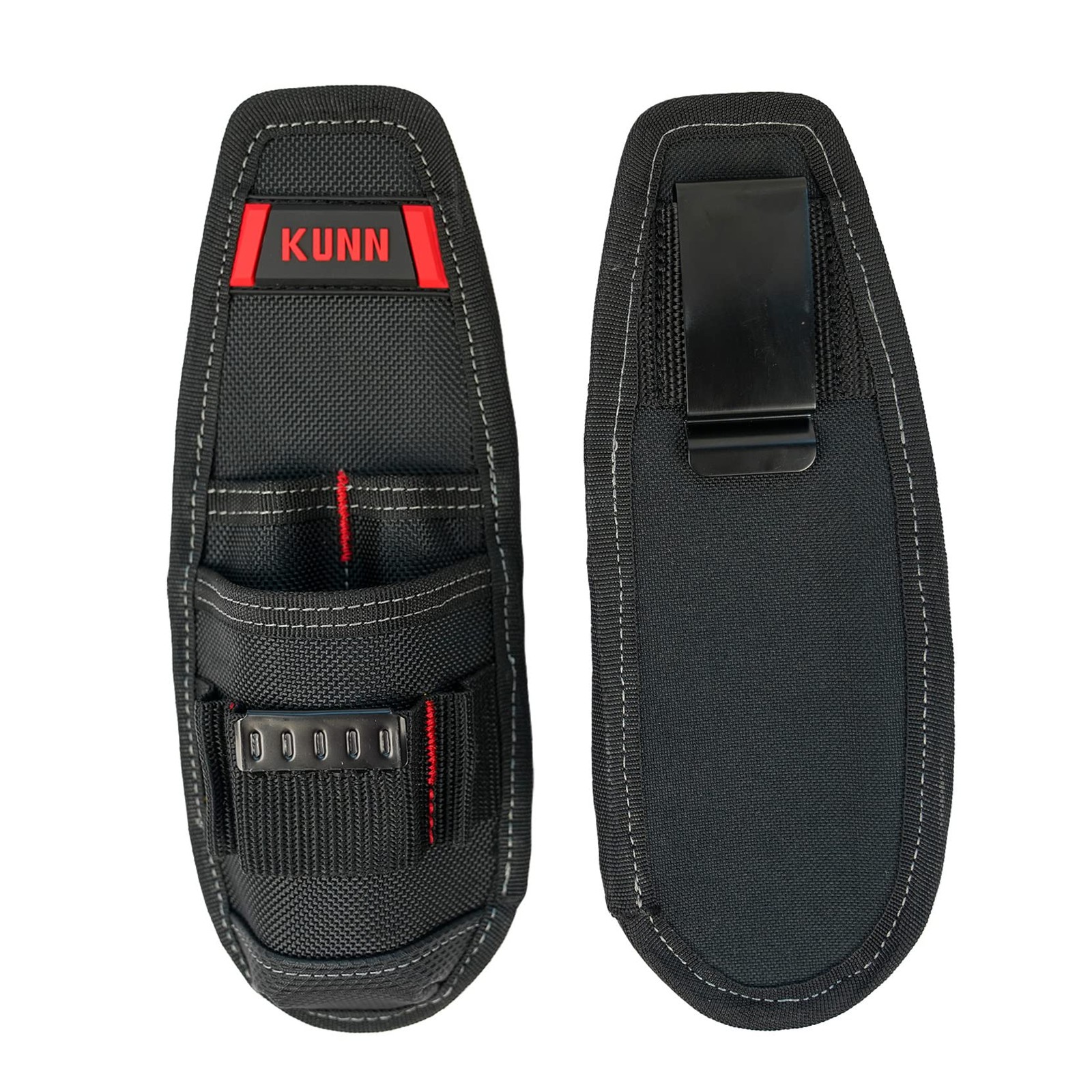 KUNN Construction Tool Holder Small Electrician’s Tool Pouch for Tool Belt