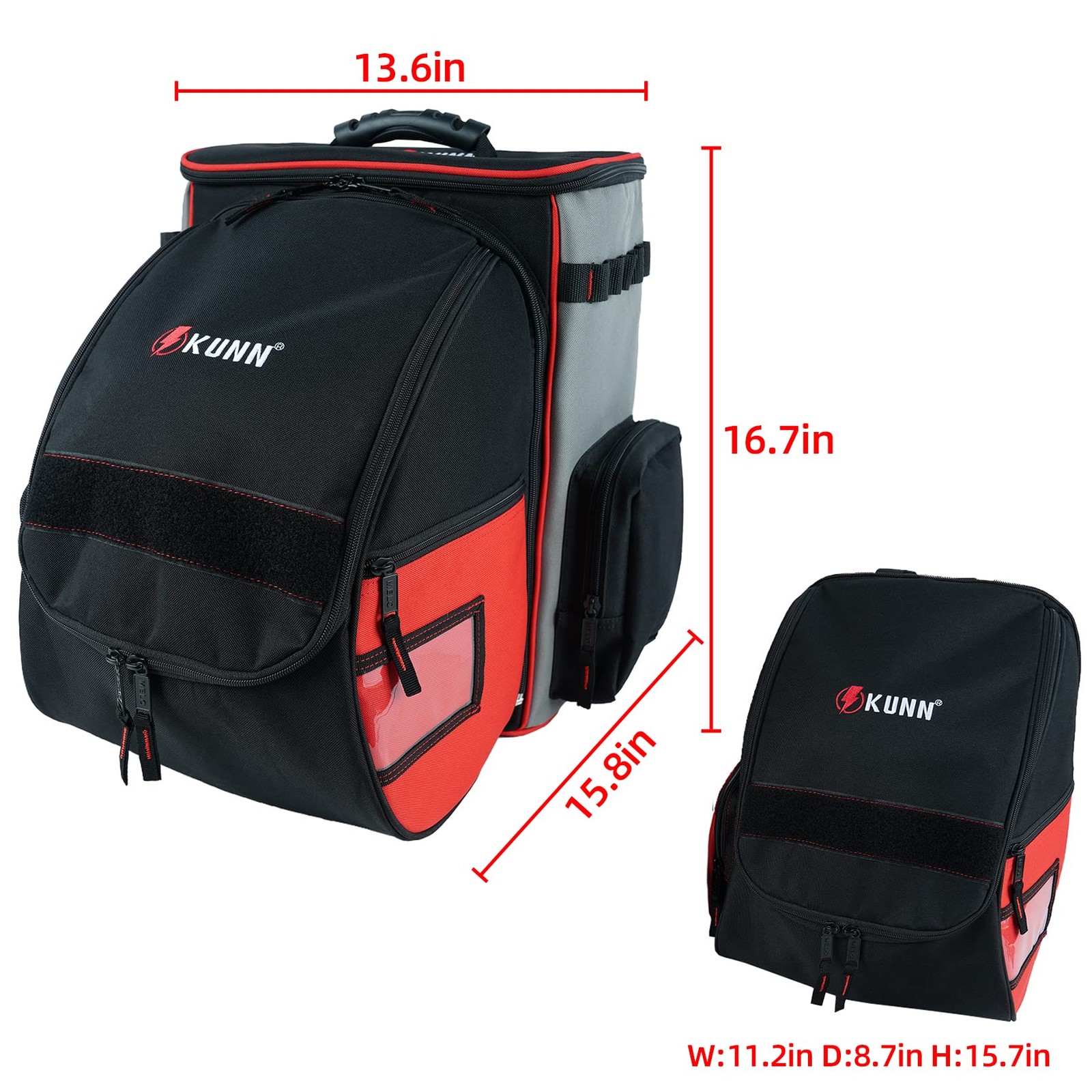 Welding-Backpack with Detachable Helmet-Bag – Durable Comfortable Tool Backpa…
