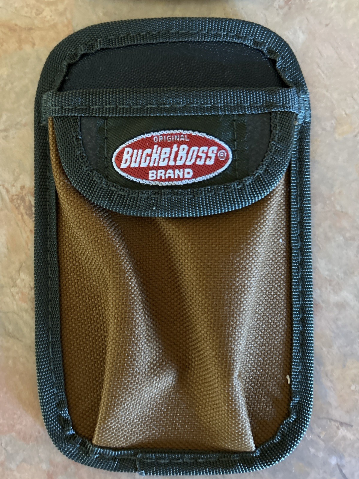 Bucket Boss -Sheath, Pouches – Original Series Brown 6” x 4”New Old Stock
