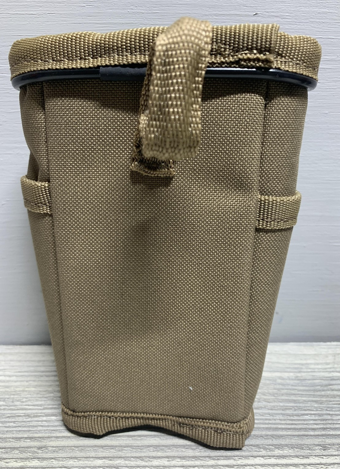 Duluth Trading Co Tool Pouch Utility Belt Holster Khaki Canvas Nylon Organizer