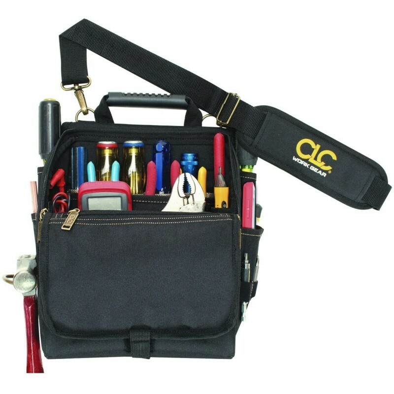 CLC Work Gear 21 Pocket Zippered Electricians Tool Pouch