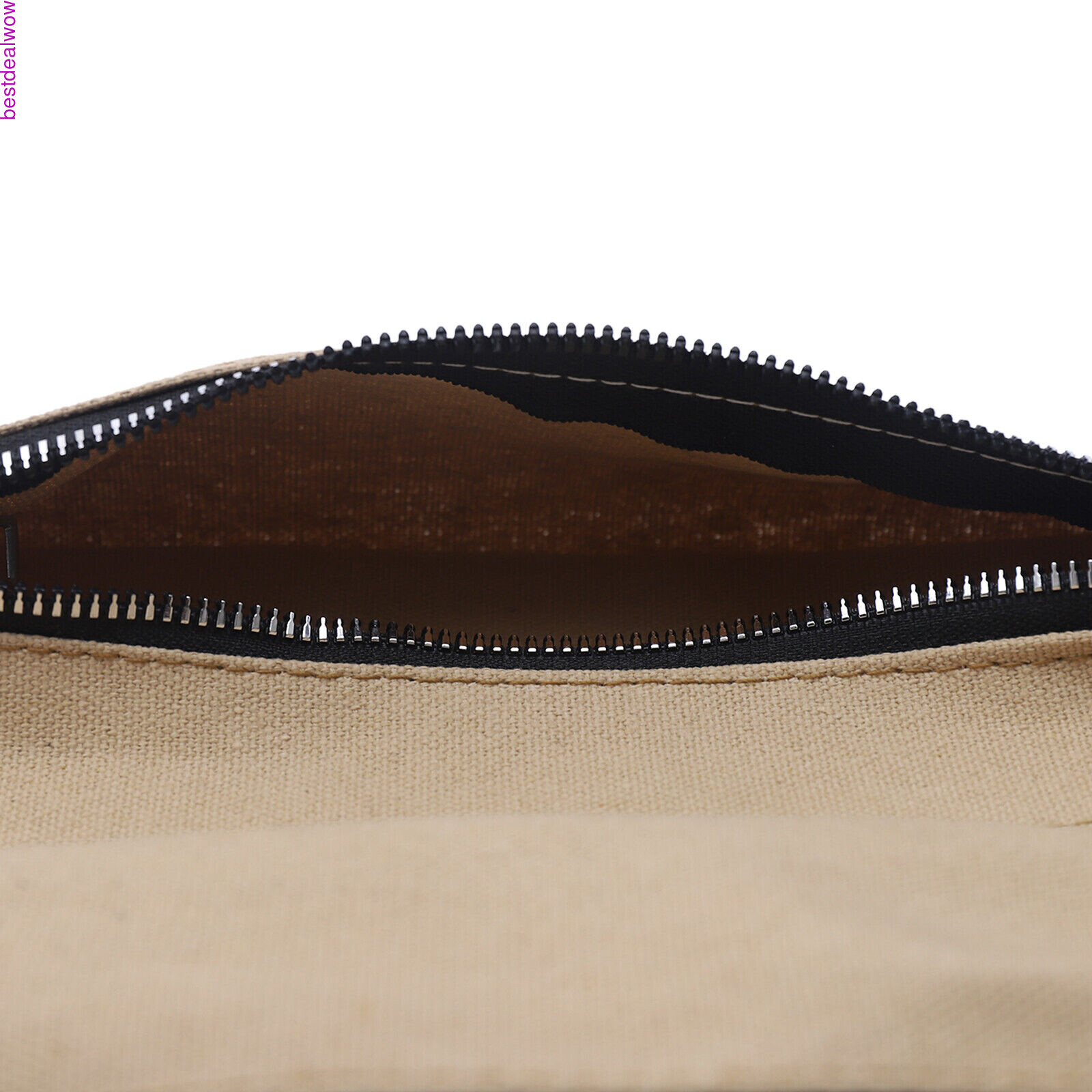 Roll Up Tool Organizer Wrench Storage Pouch 5 Pockets Mechanics Wrap Bag Brown