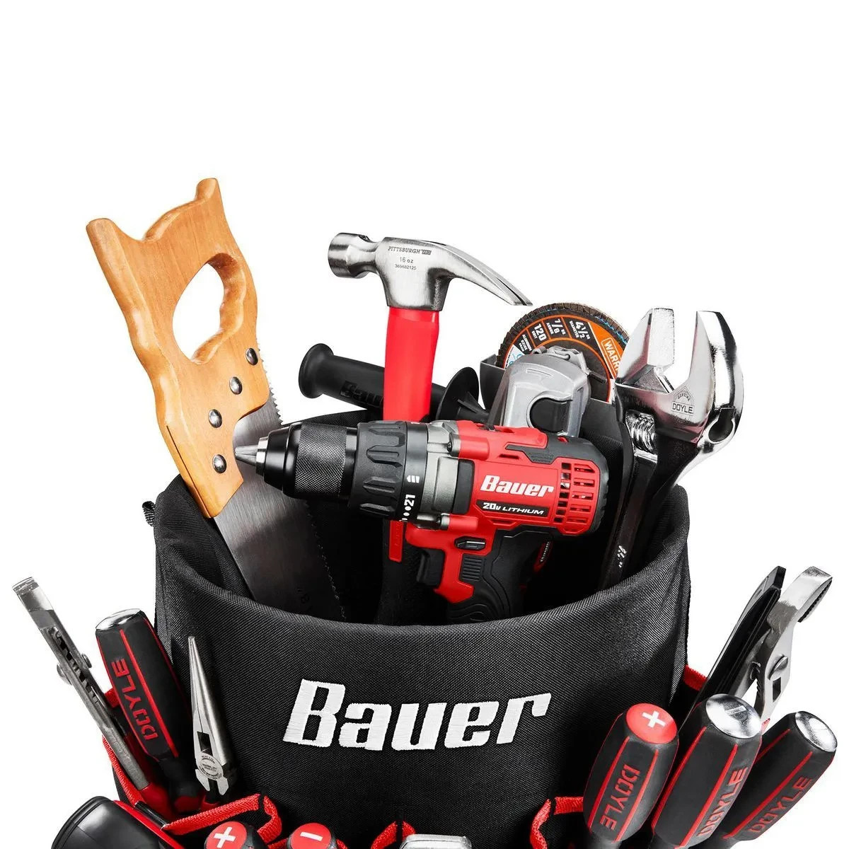 NEW 5 Gallon Bucket Organizer Tote Bag Garden Tool Holder 30 Storage Pockets