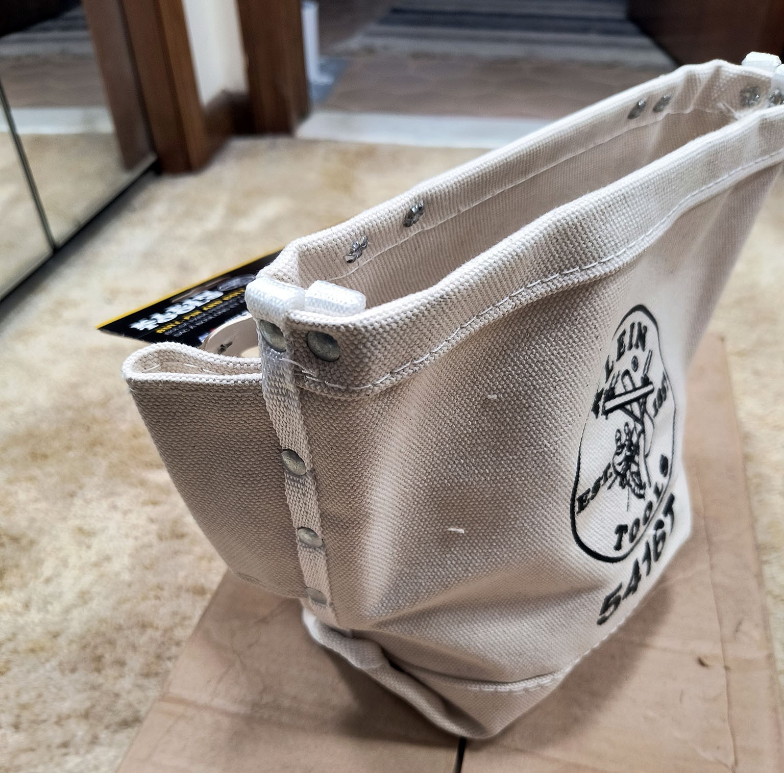 Klein Tools Bull Pin/bolt Bag With Tunnel Loop 5416T NEW