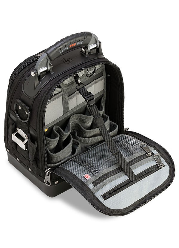 Veto Pro Pac Tech MCT Blackout-Buildout Tool Bag with Laptop Panel & Meter Panel
